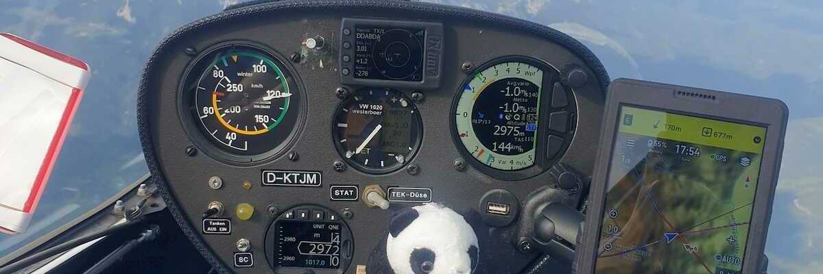 Flugwegposition um 15:54:02: Aufgenommen in der Nähe von Gemeinde Turnau, Österreich in 2942 Meter